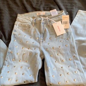 Good American Studded Hearts